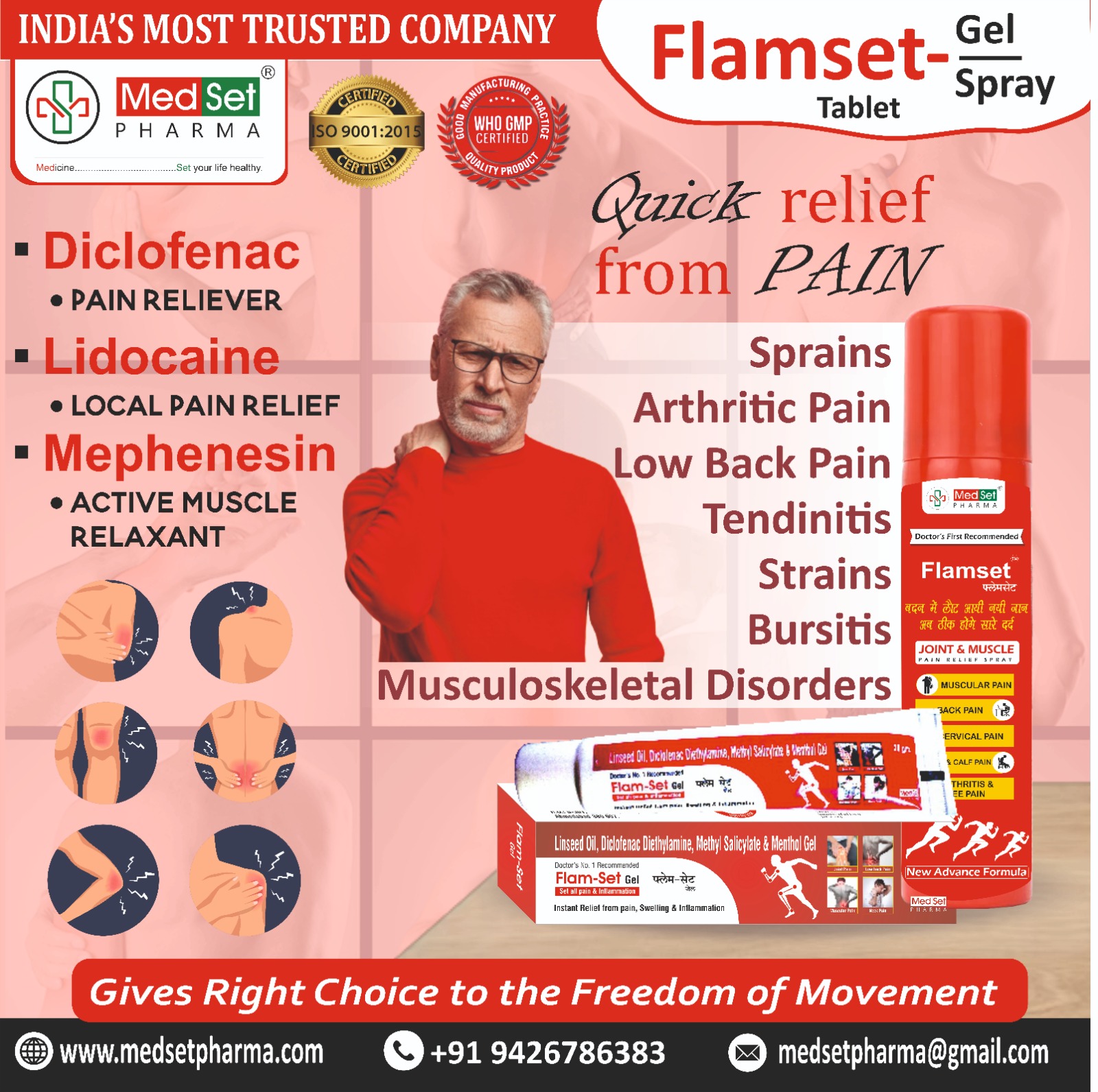 FLAMSET GEL